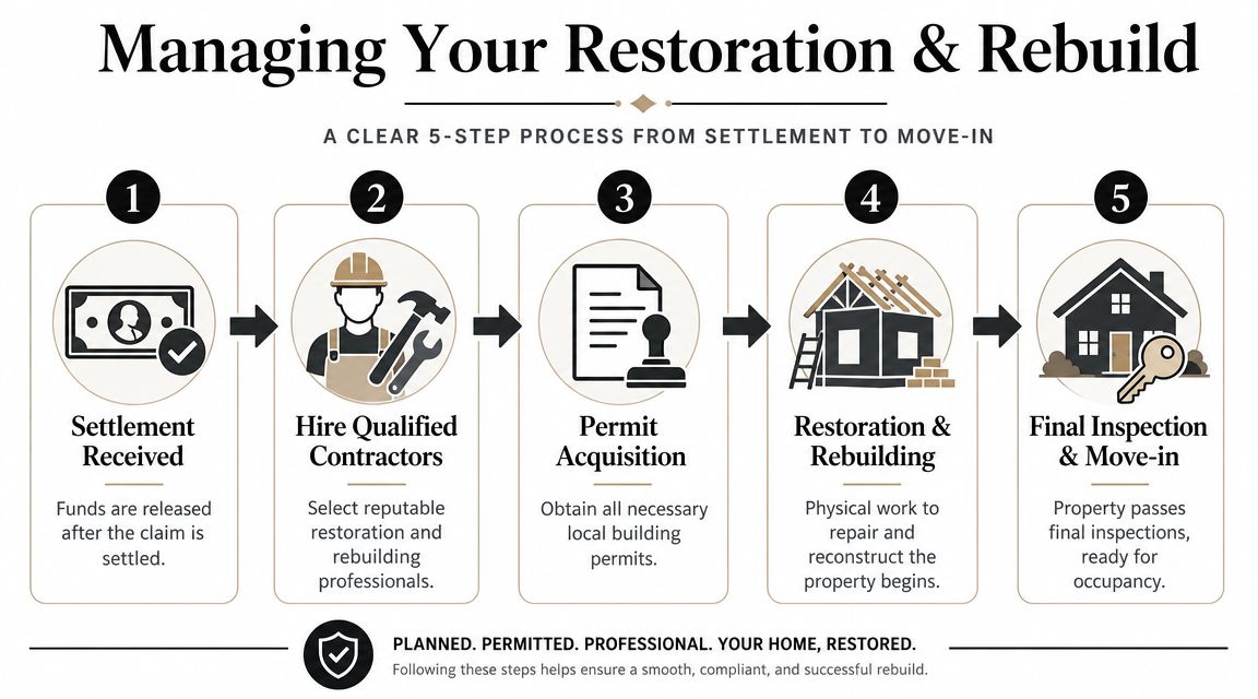 Managing Your Restoration and Rebuild