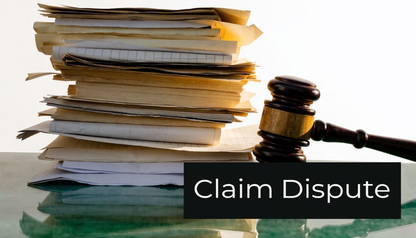 A stack of legal documents and a wooden judge's gavel on a glass table representing legal disputes.
